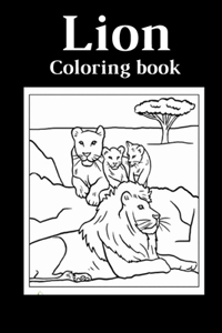Lion Coloring Book For Adults