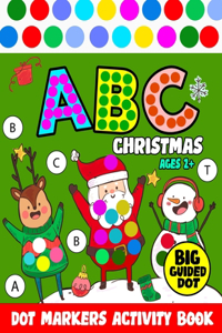 Dot Markers Activity Book ABC Christmas Age2+