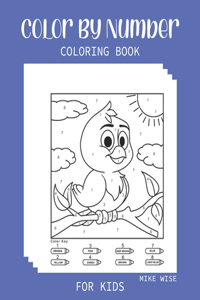 Color By Number Coloring Book For Kids