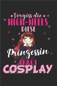 Vergiss die High-Heels diese Prinzessin trägt Cosplay Anime Skizzenbuch