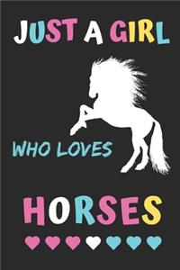 Just A Girl Who Loves Horses