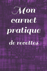 Mon carnet pratique
