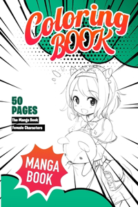 The Manga Coloring Book