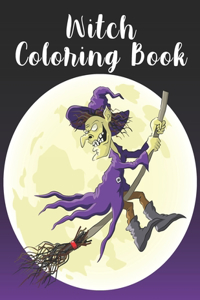 Witch Coloring Book