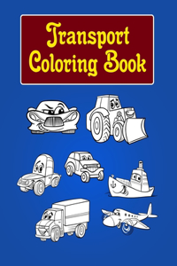 Transport Coloring Book