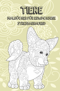 Malbücher für Erwachsene - Stressabbauend - Tiere