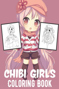 Chibi Girls Coloring Book