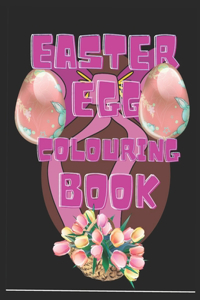 Easter egg colouring book