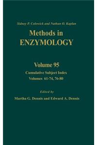 Cumulative Subject Index, Volumes 61-74, 76-80