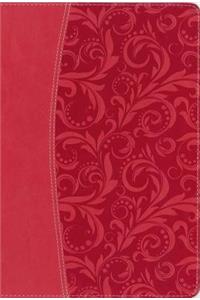 NIV, Quest Study Bible, Leathersoft, Coral, Indexed