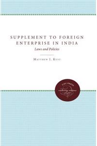 Supplement to Foreign Enterprise in India