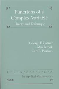 Functions of a Complex Variable: Theory and Technique