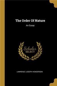 Order Of Nature