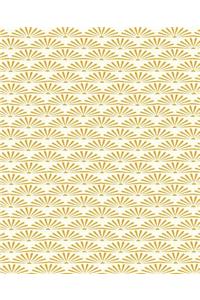 Pretty School Composition Book Historical Design Pattern Art Deco