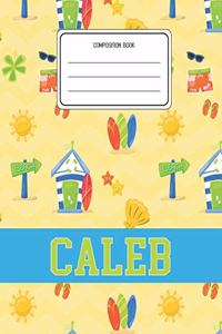 Composition Book Caleb