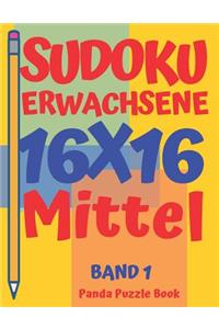 sudoku erwachsene 16x16 - Mittel - Band 1