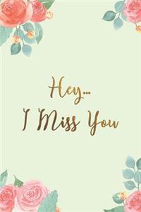 Hey ... I Miss You