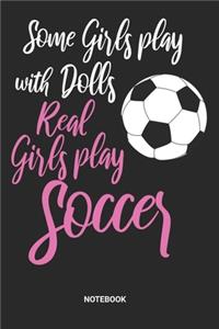 Soccer Girls Notebook