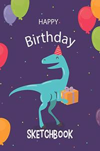 Happy Birthday Sketchbook