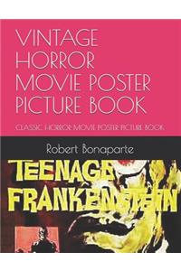 Vintage Horror Movie Poster Picture Book
