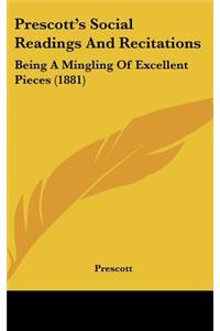 Prescott's Social Readings and Recitations