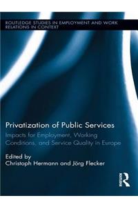 Privatization of Public Services