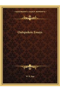 Outspoken Essays