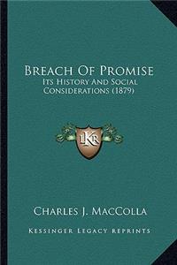 Breach Of Promise