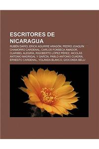 Escritores de Nicaragua