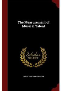 The Measurement of Musical Talent