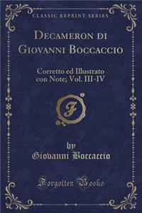 Decameron Di Giovanni Boccaccio