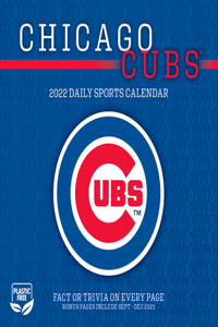 Chicago Cubs 2022 Box Calendar