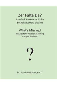 Zer Falta Da? Puzzleak Hezkuntza Proba