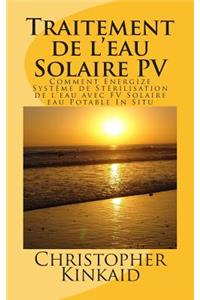 Traitement de l'eau Solaire PV