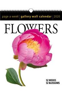 Flowers Page-A-Week Gallery Wall Calendar 2020