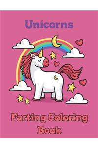 Unicorns Farting Coloring Book