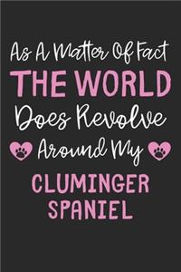 As A Matter Of Fact The World Does Revolve Around My Cluminger Spaniel