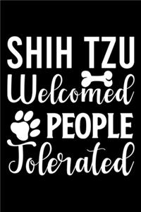 Shih Tzu Welcome People Tolerated