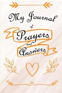 My Journal Of Prayers And Answers