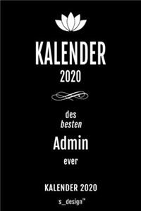 Kalender 2020 für Admins / Admin