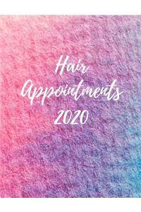 Hair Appointments 2020
