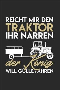 Landwirt Notizbuch: Landwirt Farmer Bauernhof Trecker Traktor Spruch als Geschenkidee als Planer Tagebuch Notizheft oder Notizblock 6x9 DIN A5 120 Seiten - Blank