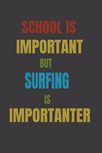 School Is Important But Surfing Is Importanter