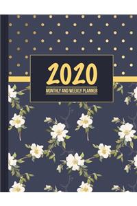 2020 Monthly and Weekly Planner