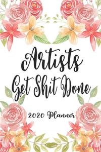 Artists Get Shit Done 2020 Planner