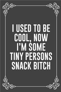 I Used to Be Cool, Now I'm Some Tiny Persons Snack Bitch