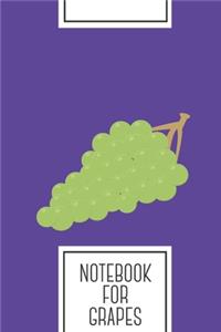 Notebook for Grapes