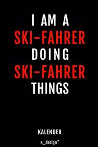 Kalender für Ski-Fahrer