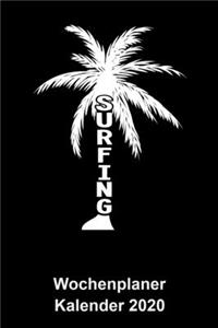 Surfing Wochenplaner Kalender 2020
