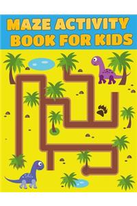 MAZE activity book for kids